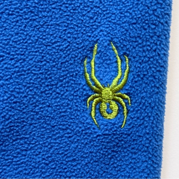 Spyder Kids Unisex Speed Fleece Cobalt Blue Pants - Size 7 - Picture 8 of 13